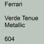 Preview: Ferrari, Verde Tenue Metallic, 604.